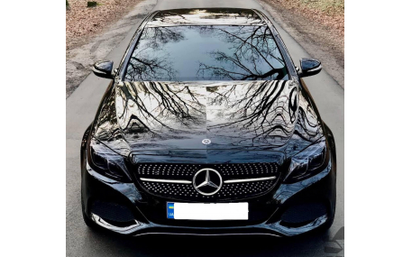Решетка радиатора Mercedes C-Class W205 2015-2018