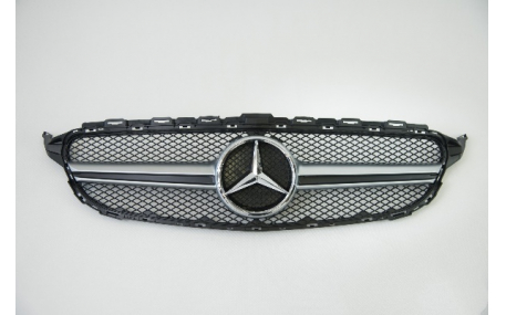 Решетка радиатора Mercedes C-Class W205 2015-2018