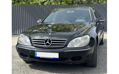 Решетка радиатора Mercedes S-class W220 1998-2002