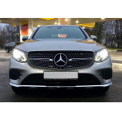 Решетка радиатора Mercedes GLC Coupe C253 2016-2019