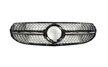 Решетка радиатора Mercedes GLC-class X253 2019-2022