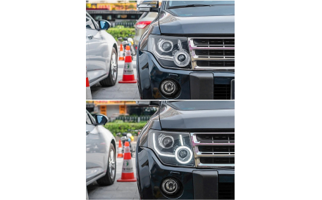 Фары передние Mitsubishi Pajero Wagon 4