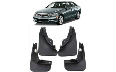 Брызговики Mercedes C-class W204