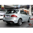 Брызговики Mercedes ML-class W166