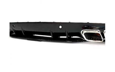 Накладка задняя Mercedes C-class W205 Coupe 2019-2021