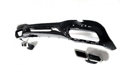 Накладка задняя Mercedes S-сlass W222 2017-2020