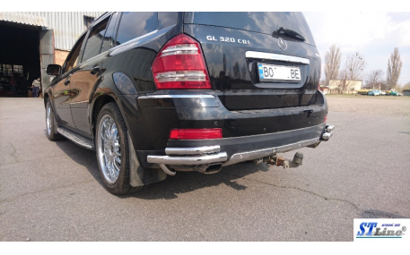 Защита задняя SsangYong Rexton