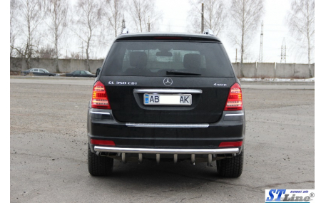 Защита задняя Mercedes GL-class X164