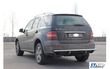 Защита задняя Mercedes ML-class W164