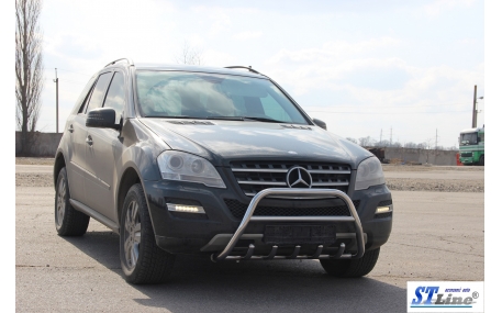 Защита передняя Mercedes ML-class W164