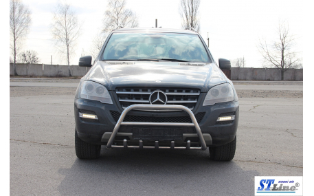 Защита передняя Mercedes ML-class W164
