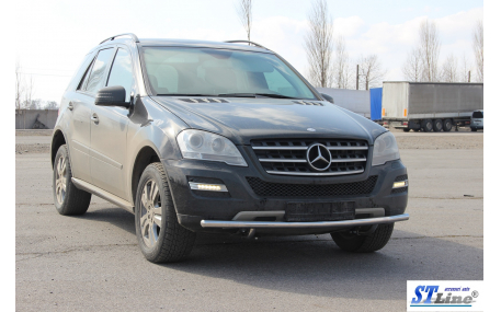 Защита передняя Mercedes ML-class W164