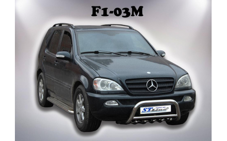 Защита передняя Mercedes ML-class W163