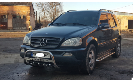 Защита передняя Mercedes ML-class W163