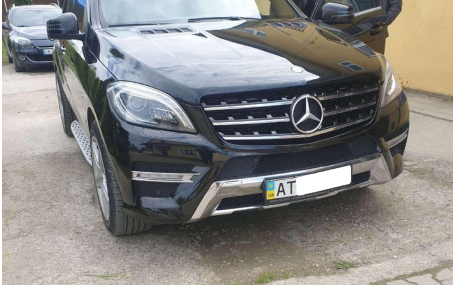 Бампер передний Mercedes ML-class W166