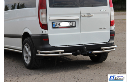 Защита задняя Mercedes Vito W639