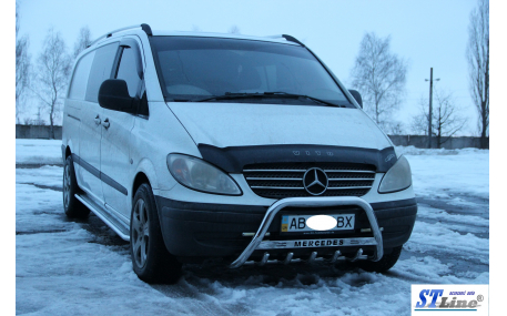 Защита передняя Mercedes Vito W639