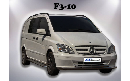 Защита передняя Mercedes Vito W639