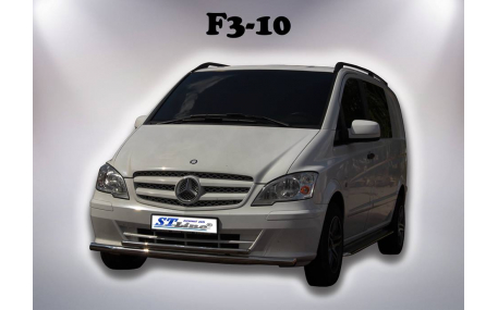 Защита передняя Mercedes Vito W639