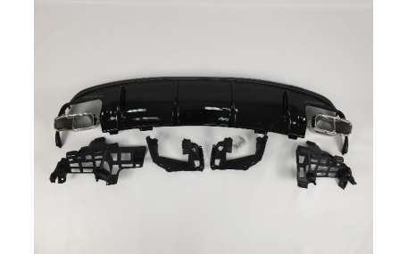 Накладка задняя Mercedes CLA-class W117 2013-2016