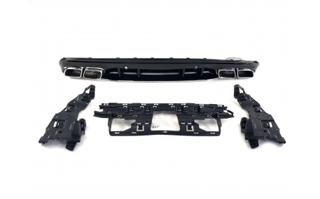 Накладка задняя Mercedes С-class W205 Sedan 2014-2019