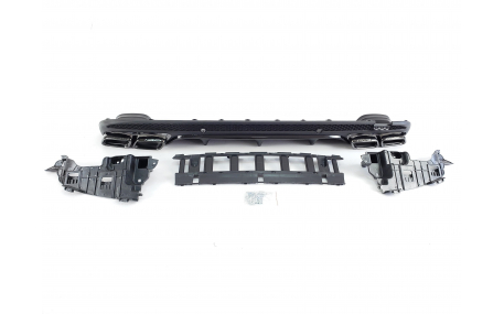 Накладка задняя Mercedes С-class W205 Sedan 2014-2019