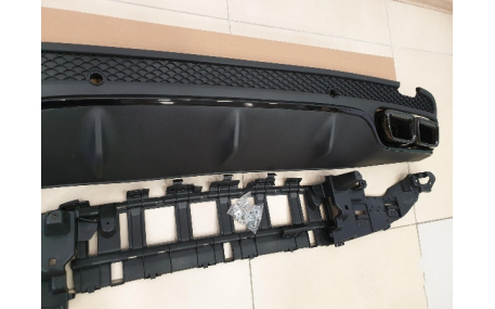 Накладка задняя Mercedes С-class W205 Sedan 2014-2019