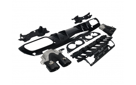 Накладка задняя Mercedes С-class W205 Sedan 2019-2021