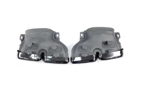 Накладка задняя Mercedes C-class W205 Sedan 2014-2019