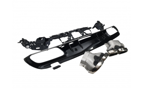 Накладка задняя Mercedes С-class W205 Sedan 2019-2021