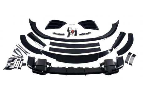 Накладки на бампера Mercedes S-class W223