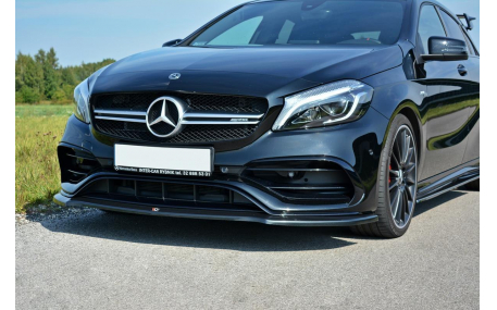 Накладка передняя Mercedes A-class W176 2015-2018