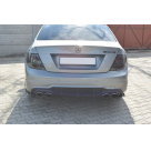 Накладка задняя Mercedes C-class W204 2011-2015