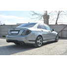 Накладка задняя Mercedes C-class W204 2011-2015
