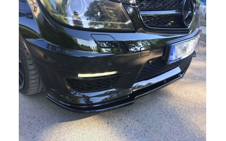 Накладка передняя Mercedes C-class W204 2011-2015