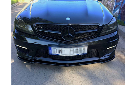 Накладка передняя Mercedes C-class W204 2011-2015
