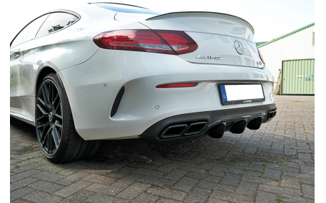 Накладка задняя Mercedes C-class W205 Coupe 2014-2019