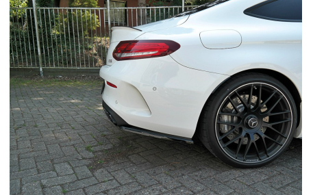 Накладка задняя Mercedes C-class W205 Coupe 2014-2019