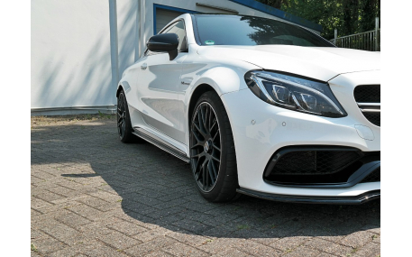 Пороги Mercedes C-class W205 Coupe 2015-2018
