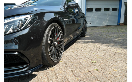 Пороги Mercedes C-class W205 2015-2018