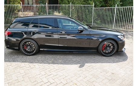 Пороги Mercedes C-class W205 2015-2018