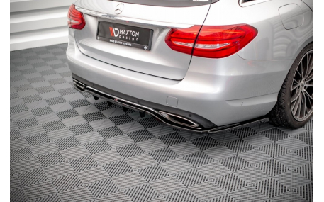 Накладка задняя Mercedes C-class W205 Estate 2014-2019