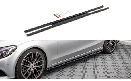 Пороги Mercedes C-class W205 2015-2018