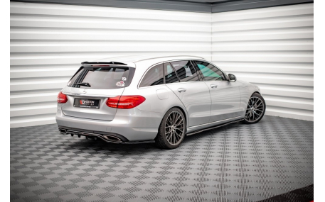 Пороги Mercedes C-class W205 2015-2018