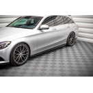 Пороги Mercedes C-class W205 2015-2018