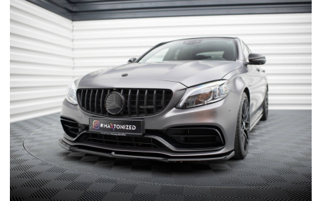 Накладка передняя Mercedes C-class W205 2019-2021
