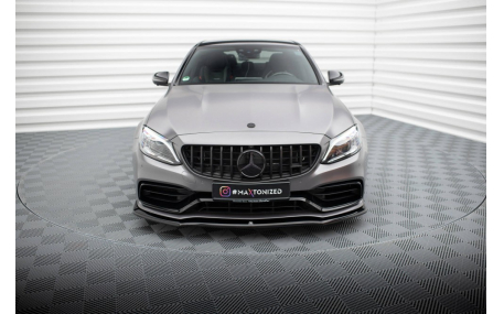 Накладка передняя Mercedes C-class W205 2019-2021