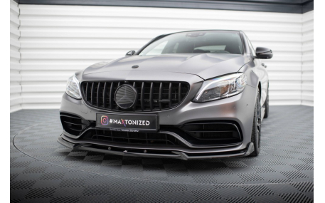 Накладка передняя Mercedes C-class W205 2019-2021