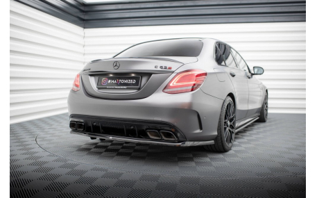 Накладка задняя Mercedes С-class W205 Sedan 2019-2021