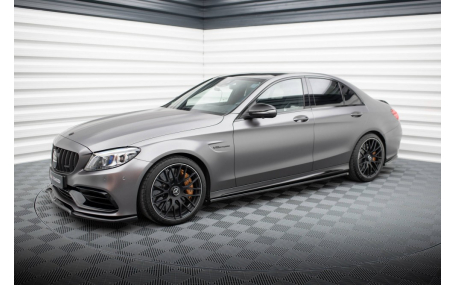 Пороги Mercedes C-class W205 2019-2021